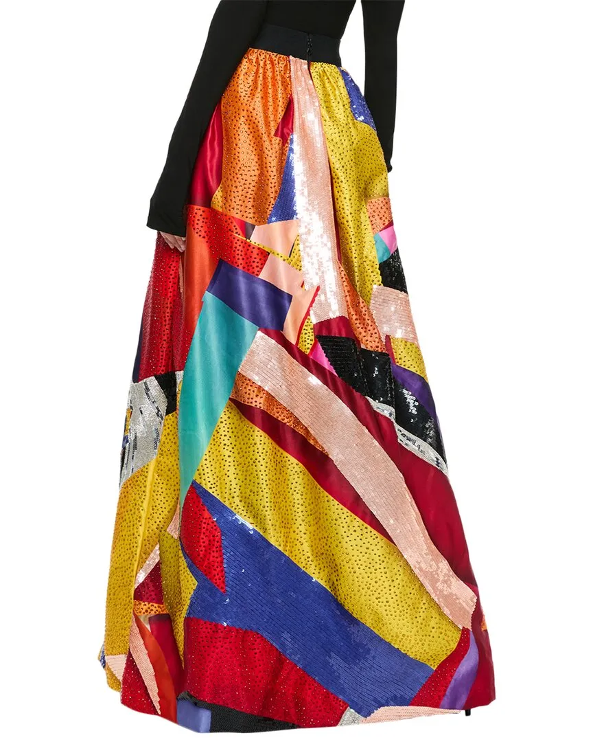alice   olivia Tina Maxi Skirt