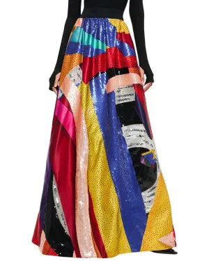alice   olivia Tina Maxi Skirt