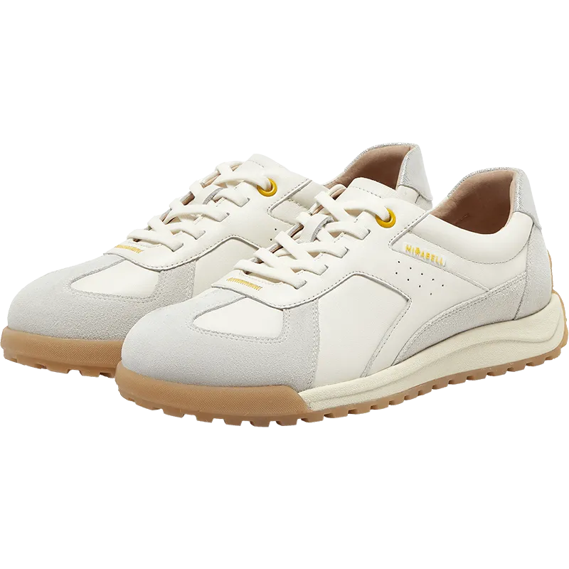 Cow leather women's casual shoes