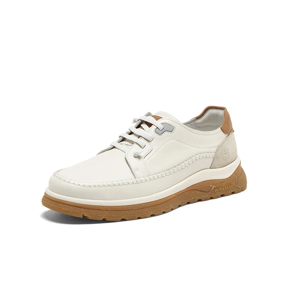 Cow leather/cow split leather men's casual shoes