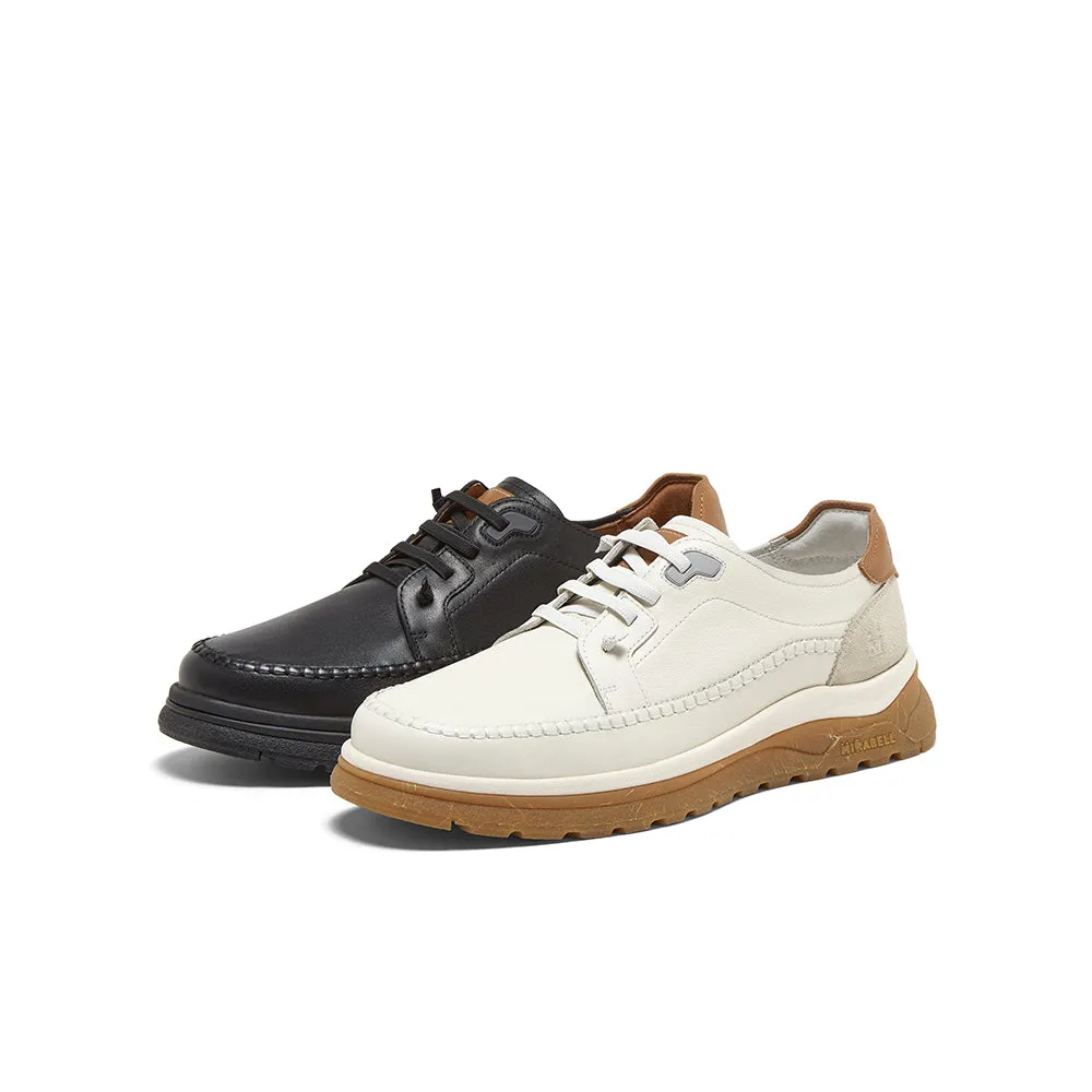 Cow leather/cow split leather men's casual shoes