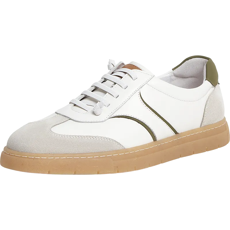 Cow leather/cow split leather/synthetic leather men's casual shoes (Men)