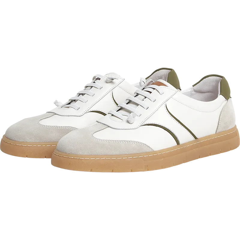 Cow leather/cow split leather/synthetic leather men's casual shoes (Men)