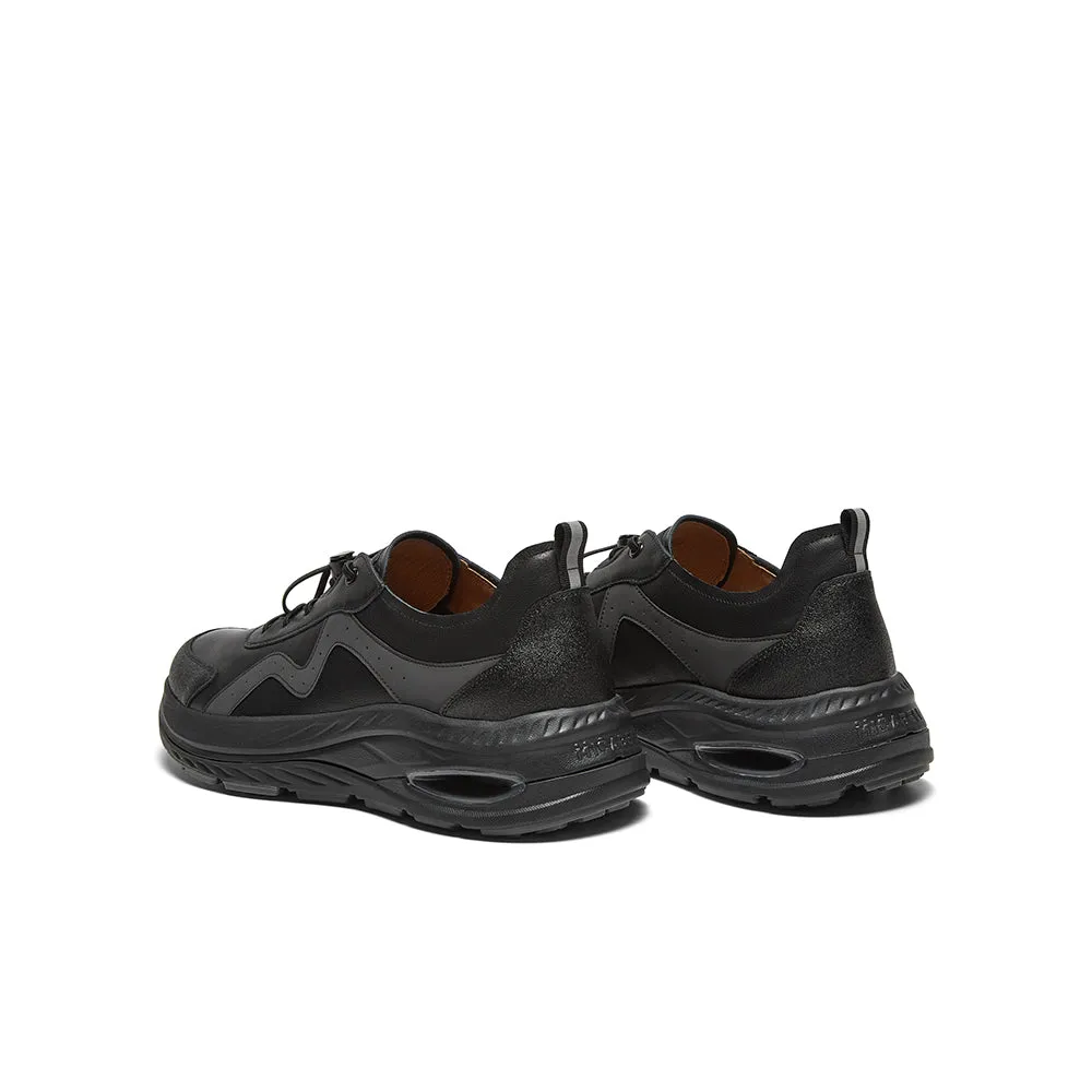 Cow leather/cow split leather/synthetic leather men's comfortable sports shoes