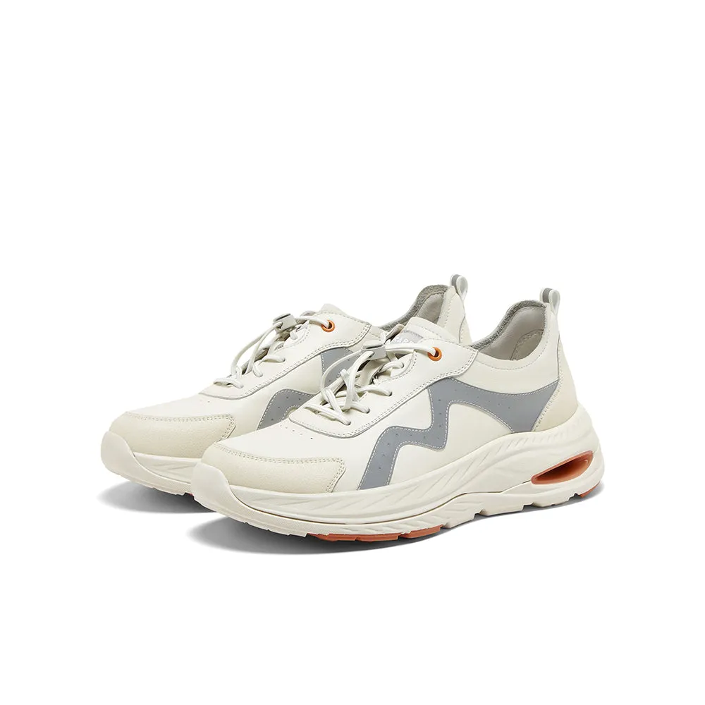 Cow leather/cow split leather/synthetic leather men's comfortable sports shoes