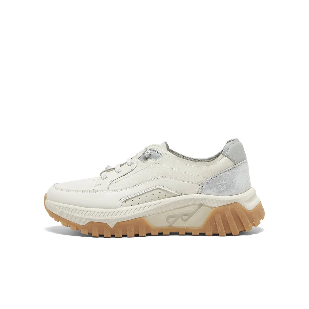Cow leather/synthetic leather/sheep leather women's casual shoes