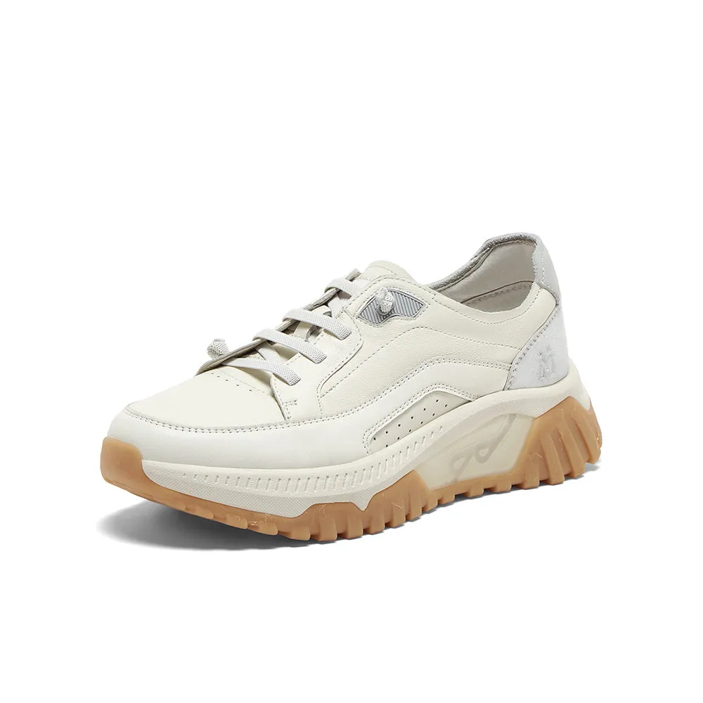 Cow leather/synthetic leather/sheep leather women's casual shoes