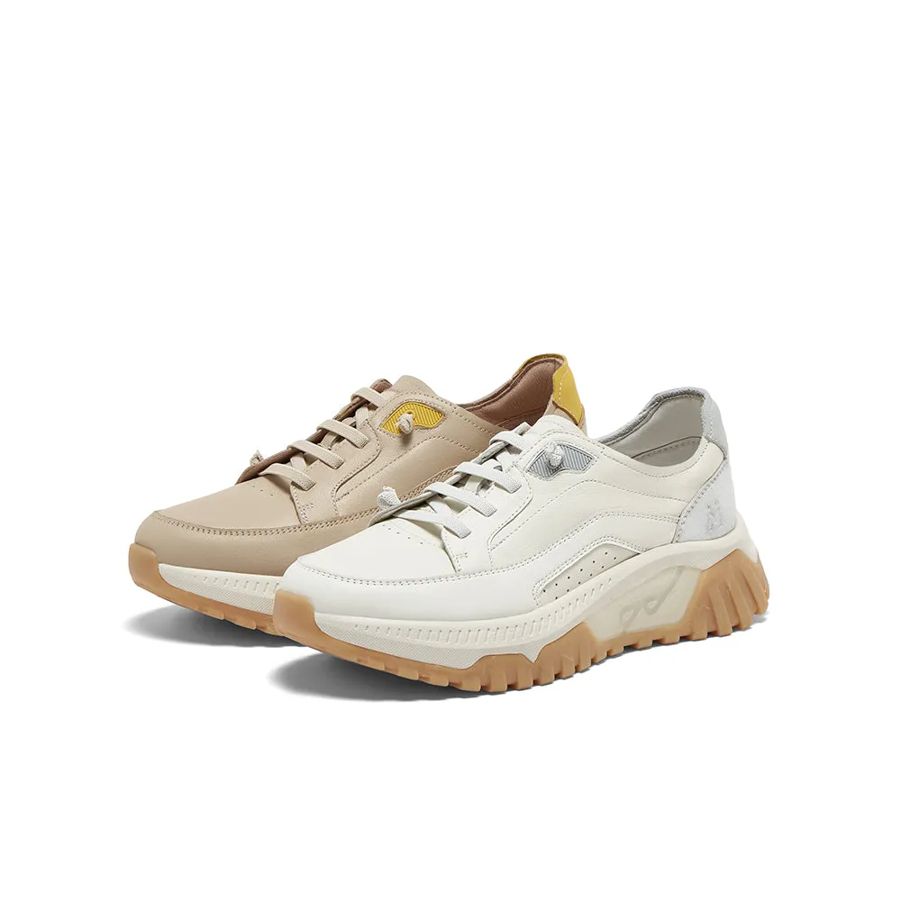 Cow leather/synthetic leather/sheep leather women's casual shoes