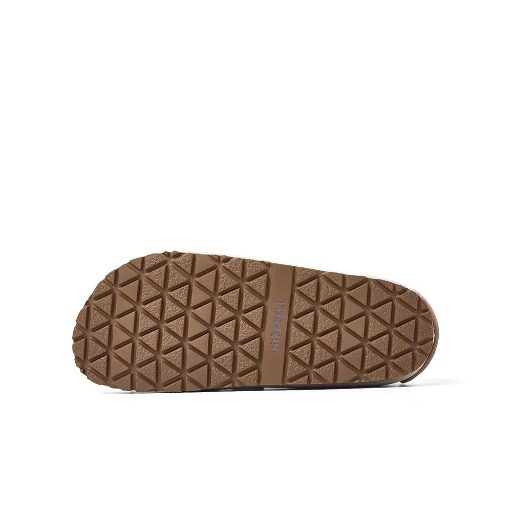 Cow split leather women's casual shoes