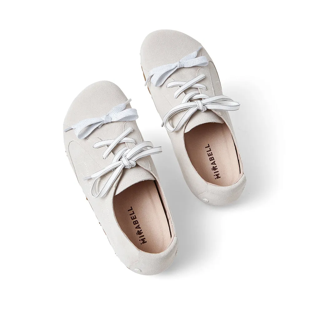 Cow split leather women's casual shoes
