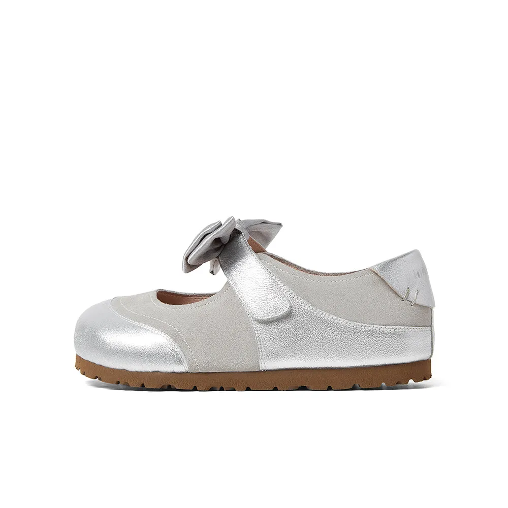 Cow split leather/cow leather women's casual shoes