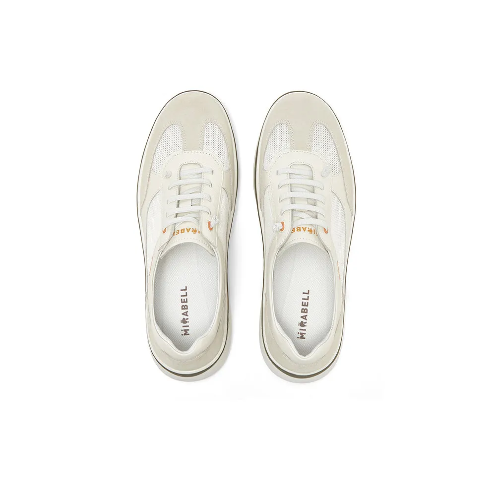 Cow split leather/textile/cow leather men's casual shoes