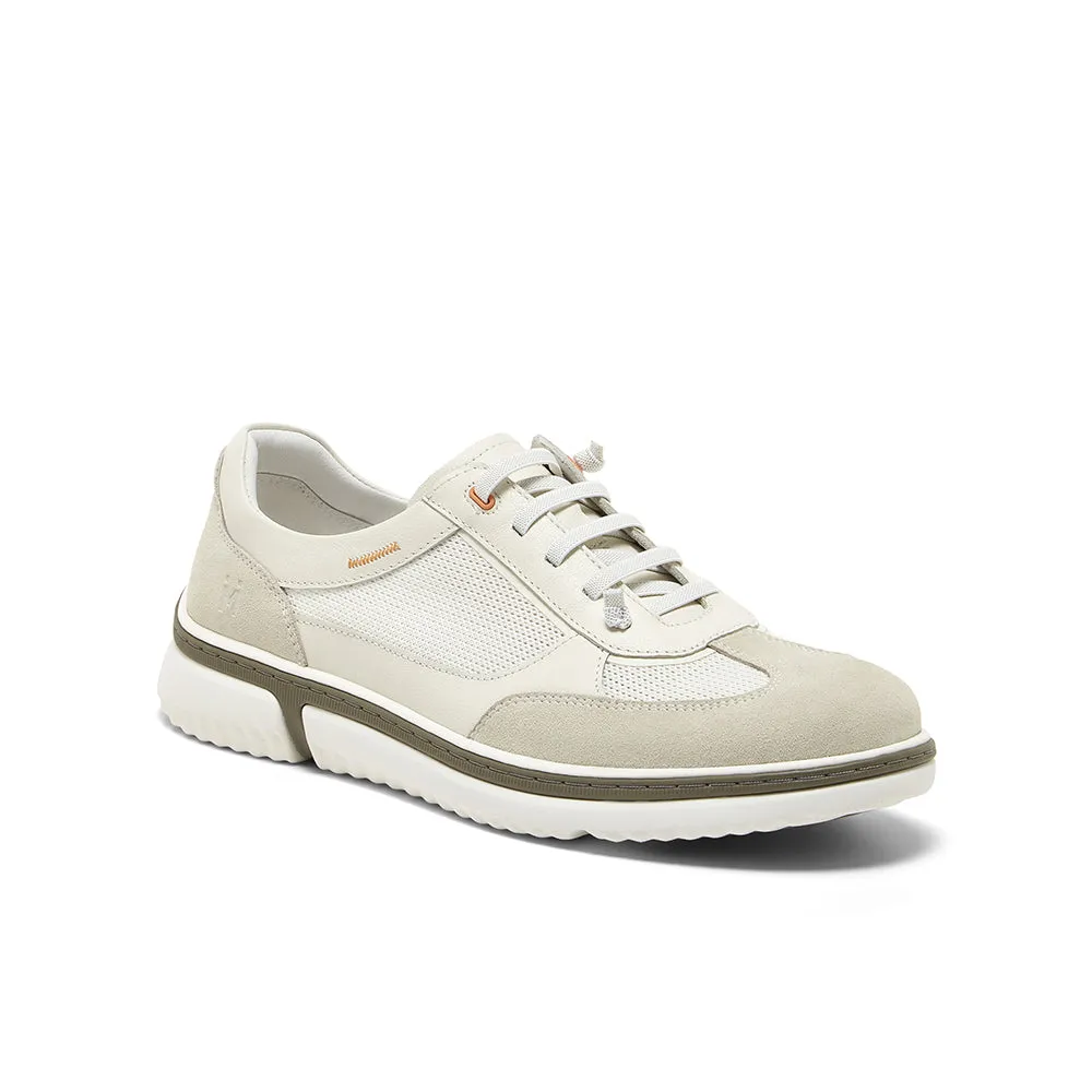 Cow split leather/textile/cow leather men's casual shoes