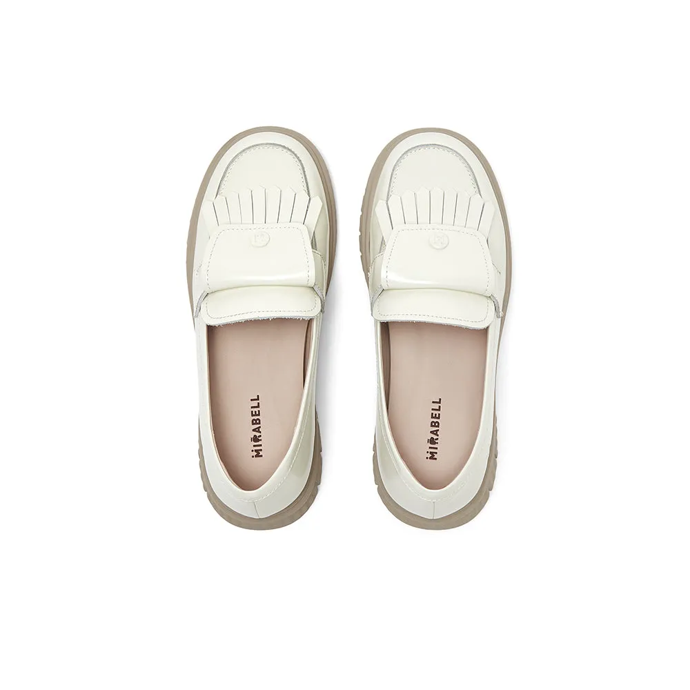 Cowhide leather women's casual shoes
