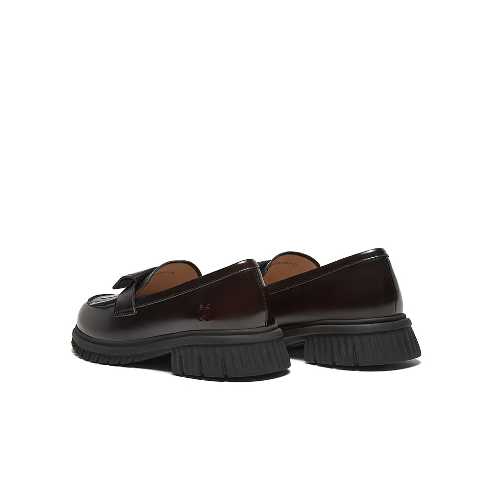 Cowhide leather women's casual shoes