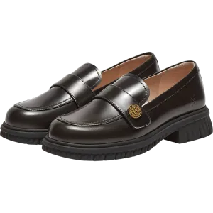 Cowhide leather women's casual shoes