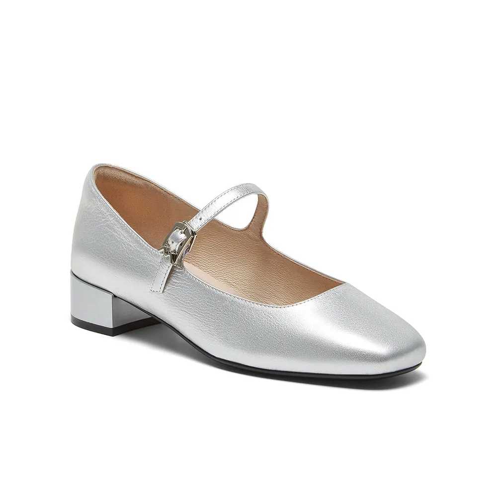 Cowhide leather women's shoes