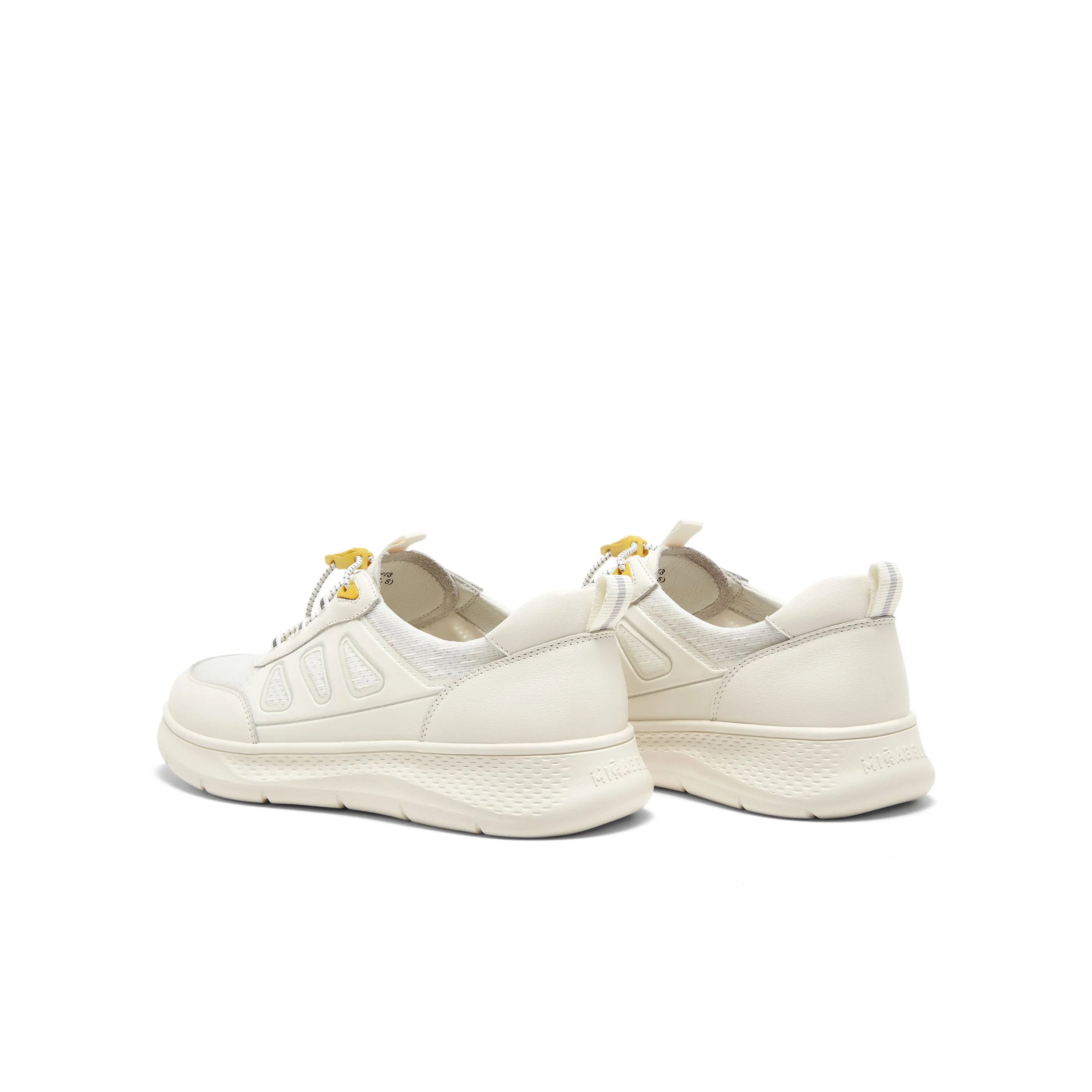 Cowhide leather/textile women's casual shoes (Women)