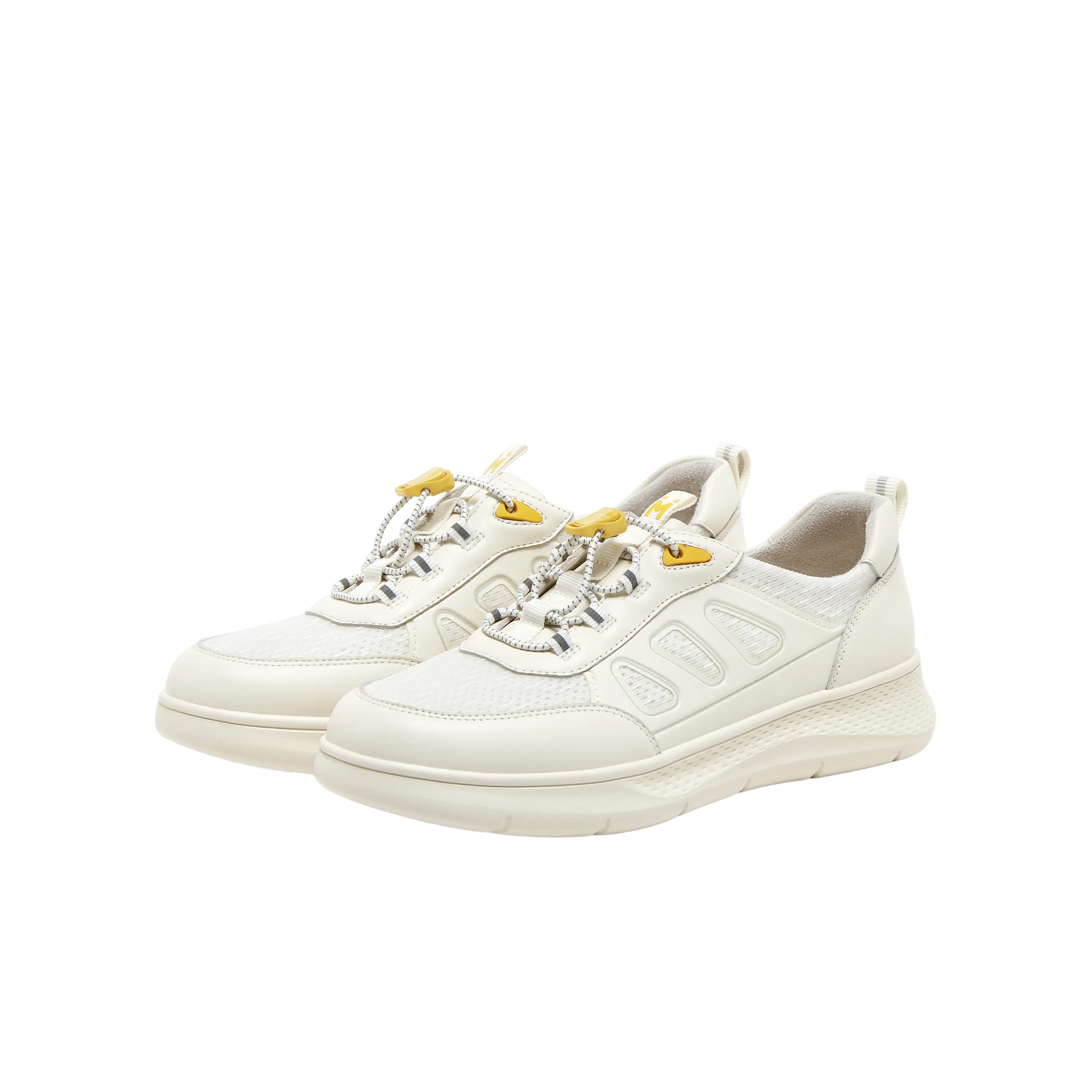 Cowhide leather/textile women's casual shoes (Women)