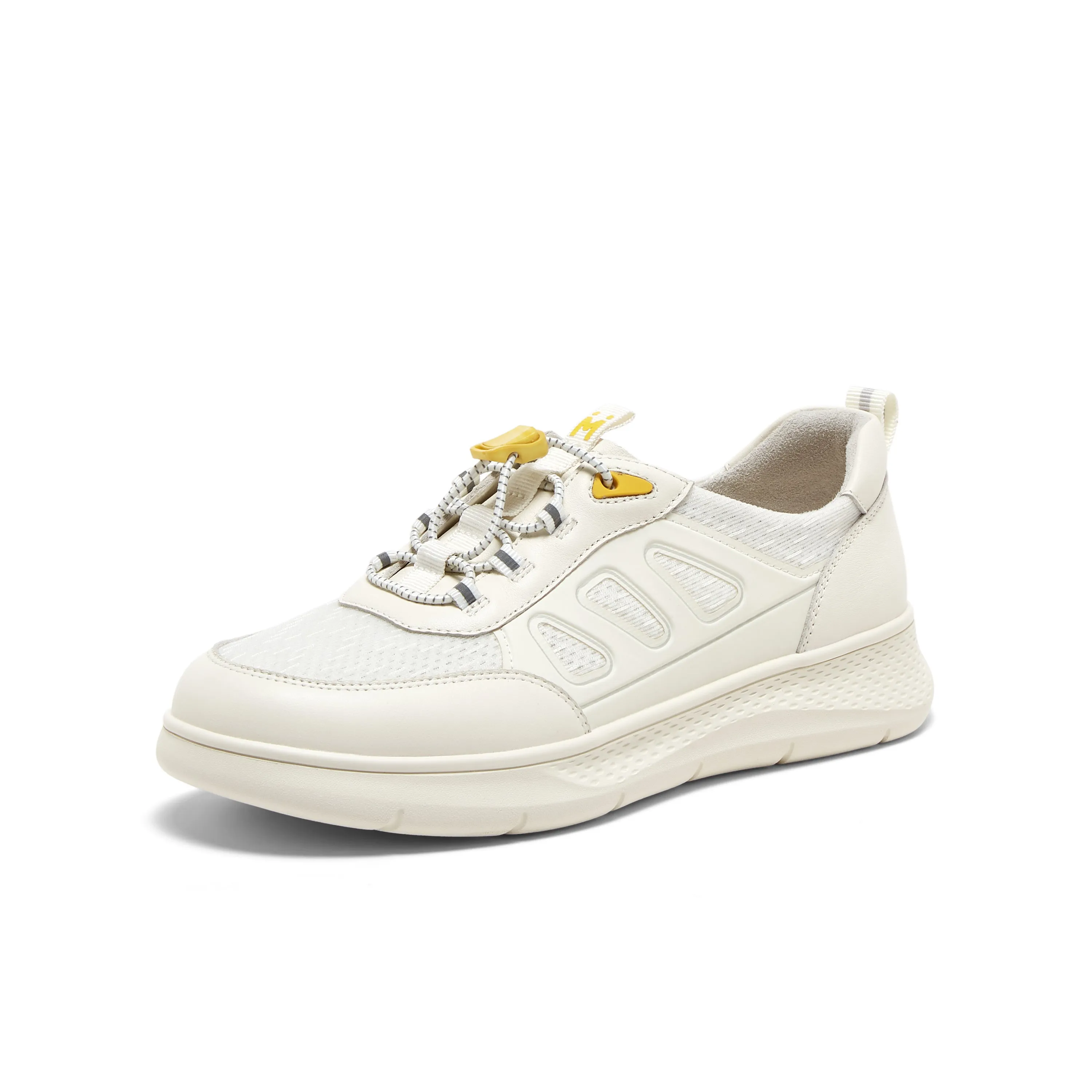 Cowhide leather/textile women's casual shoes (Women)