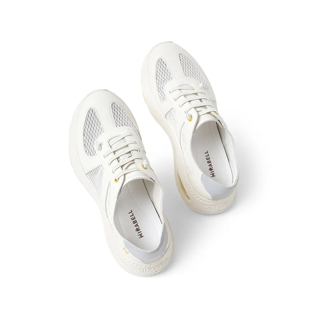 Cowhide leather/textile/synthetic leather women's comfortable sports shoes