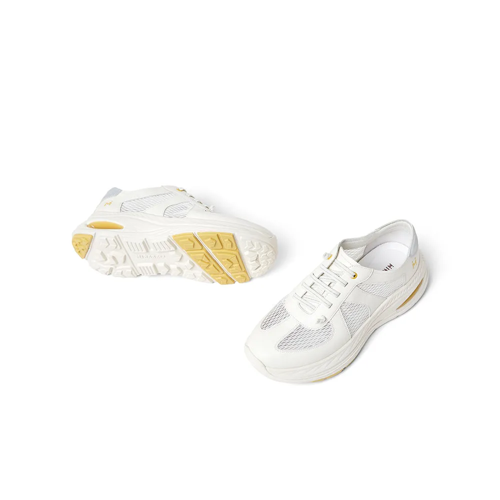 Cowhide leather/textile/synthetic leather women's comfortable sports shoes