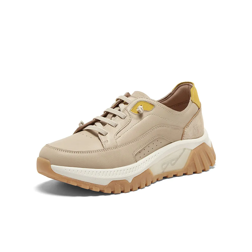 Cowhide/Sheep Leather Women's Casual Shoes