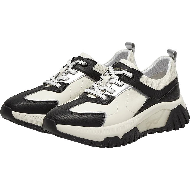 Cowhide/Synthetic Leather Women's Casual Shoes