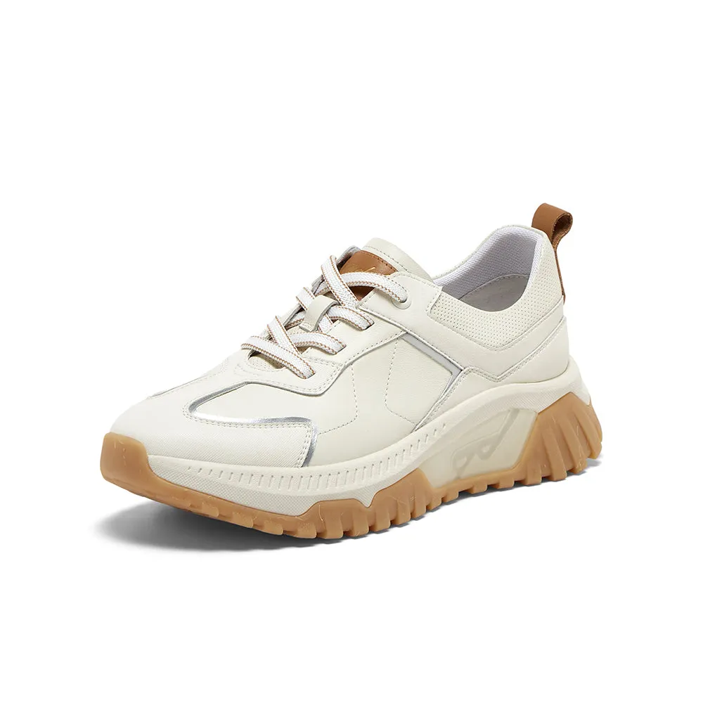 Cowhide/Synthetic Leather Women's Casual Shoes