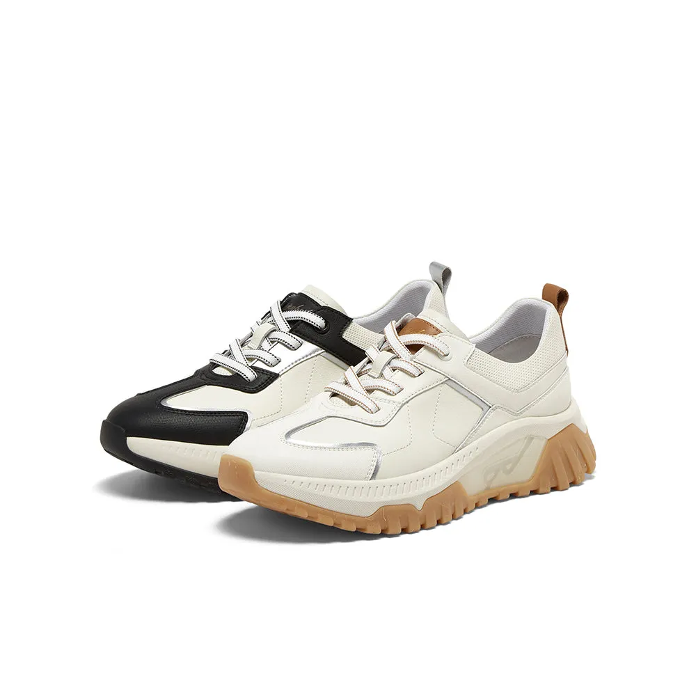 Cowhide/Synthetic Leather Women's Casual Shoes