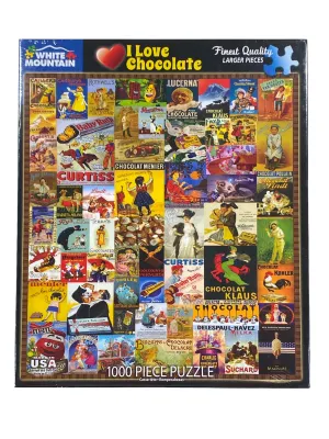 I Love Chocolate 1000 Piece Puzzle