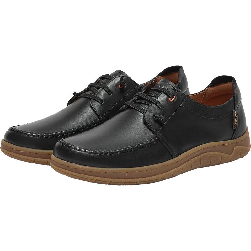 Men's cowhide leather casual shoes
