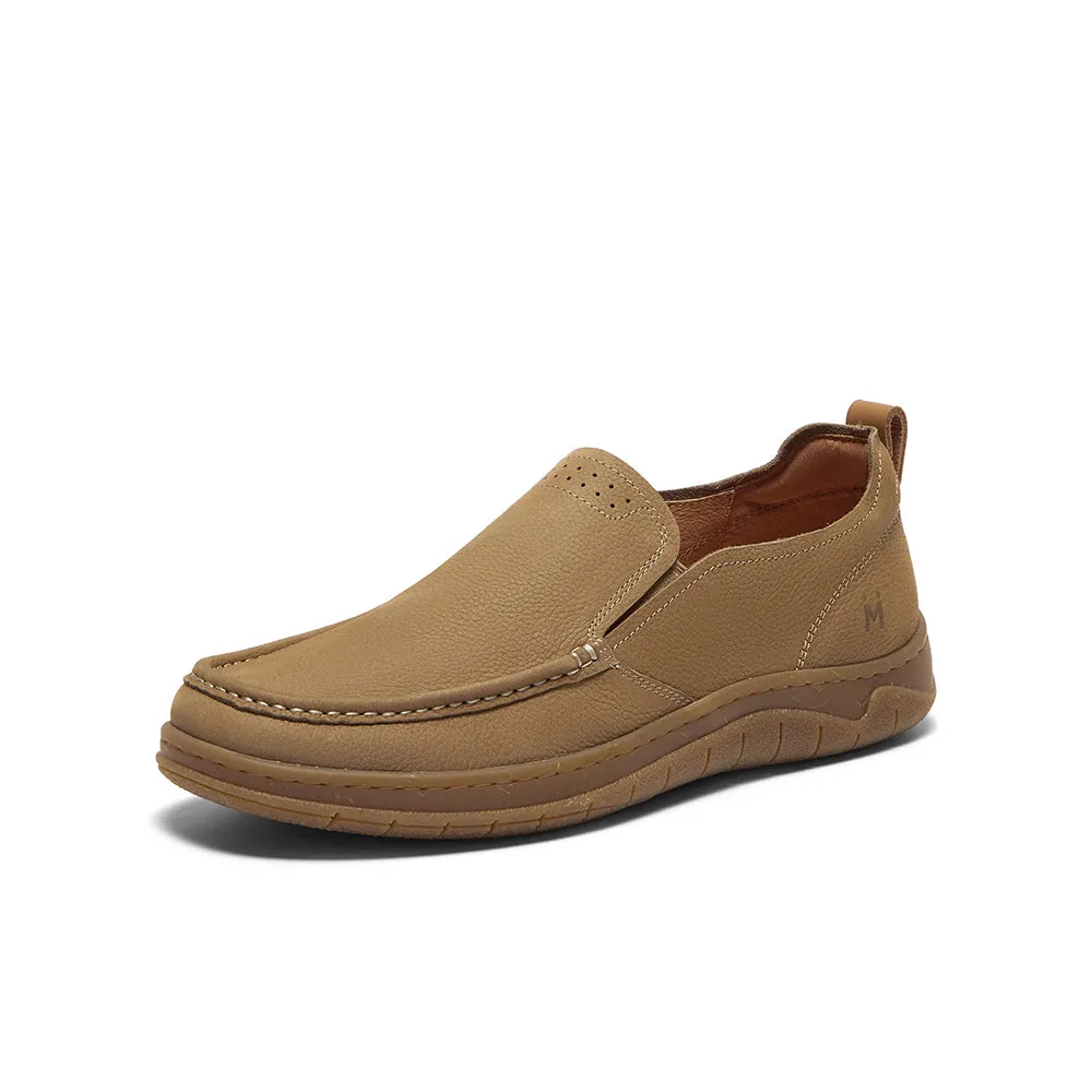 Men's cowhide leather casual shoes