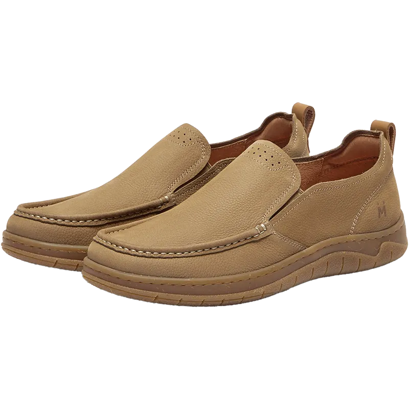 Men's cowhide leather casual shoes