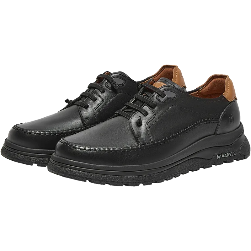 Men's cowhide leather casual shoes