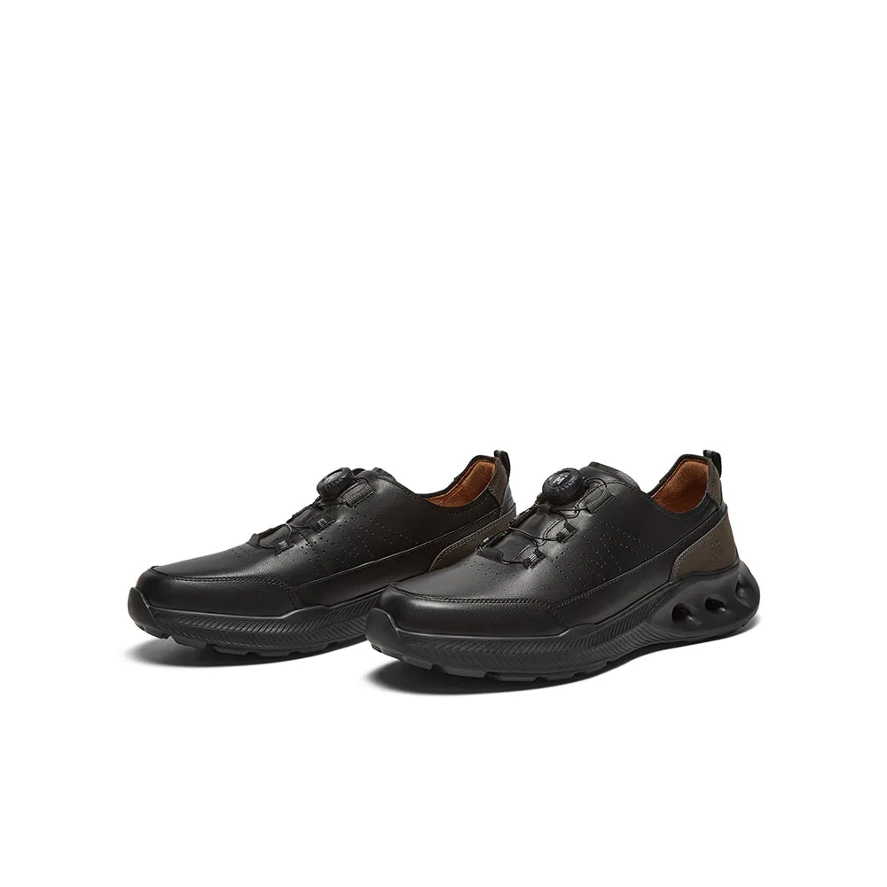 Men's cowhide leather casual shoes