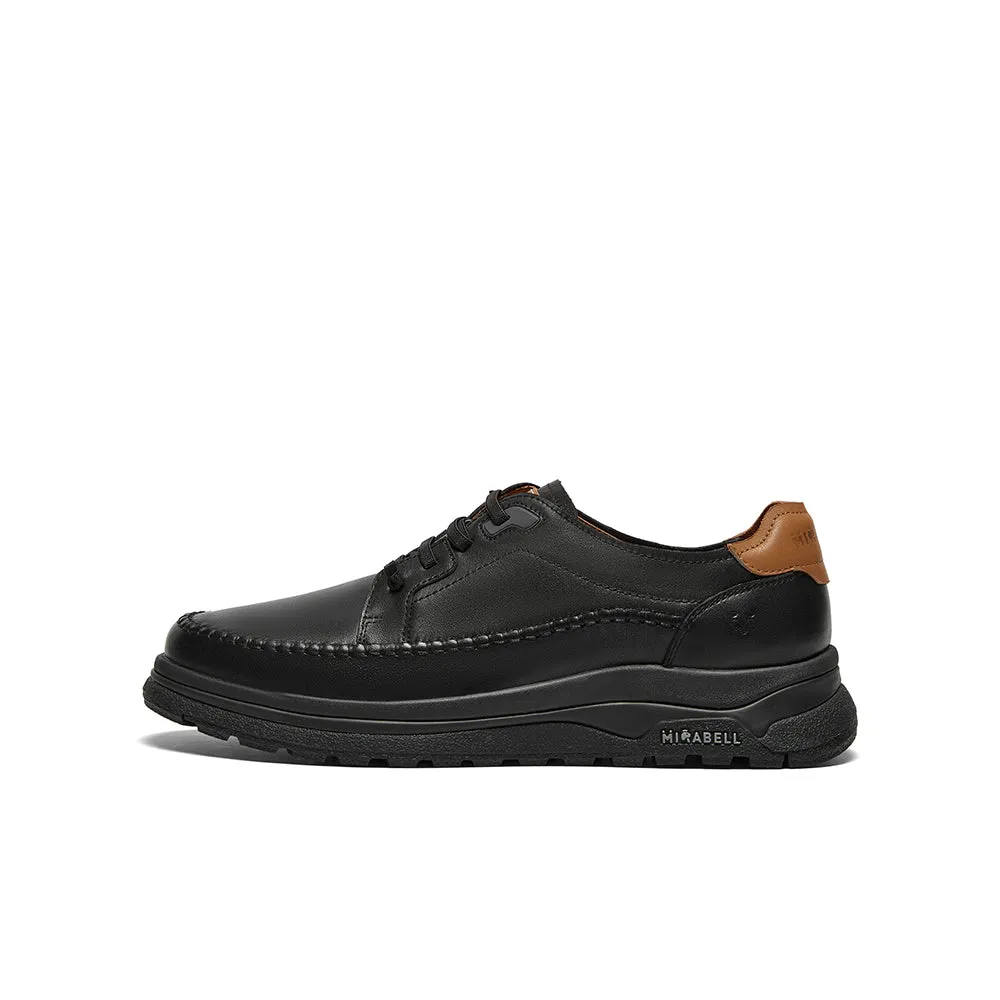 Men's cowhide leather casual shoes