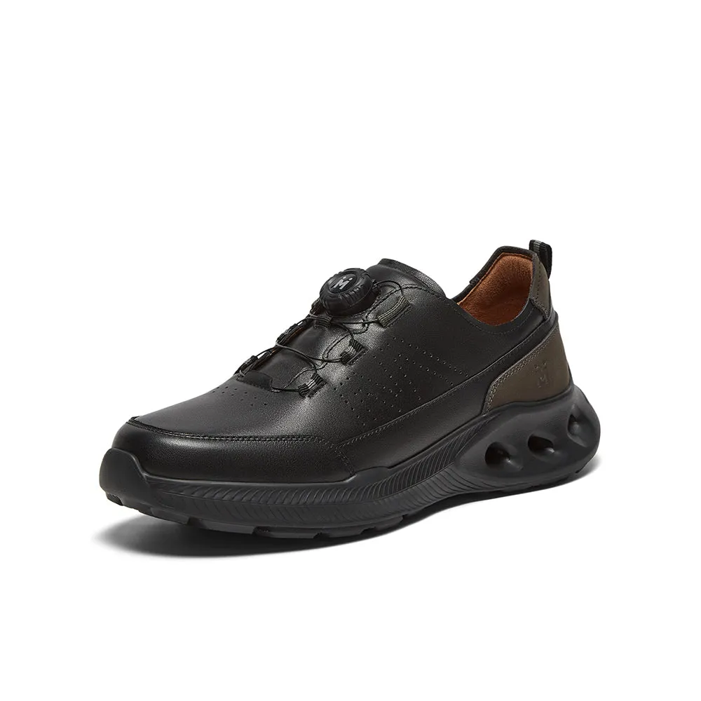 Men's cowhide leather casual shoes