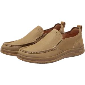 Men's cowhide leather casual shoes