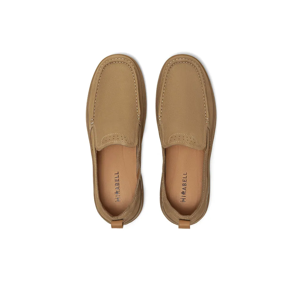 Men's cowhide leather casual shoes