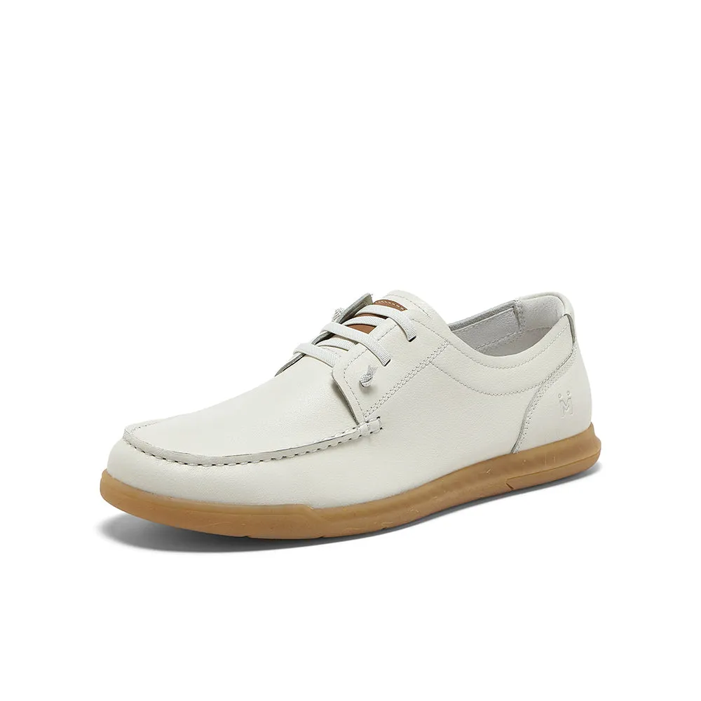 Men's cowhide leather casual shoes