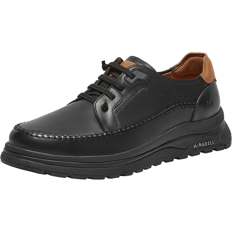 Men's cowhide leather casual shoes