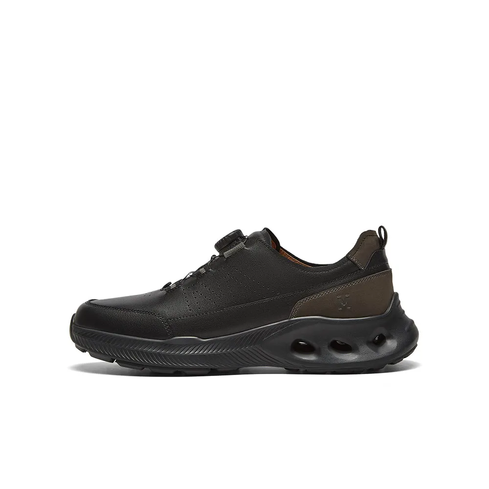 Men's cowhide leather casual shoes