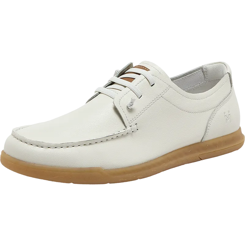 Men's cowhide leather casual shoes