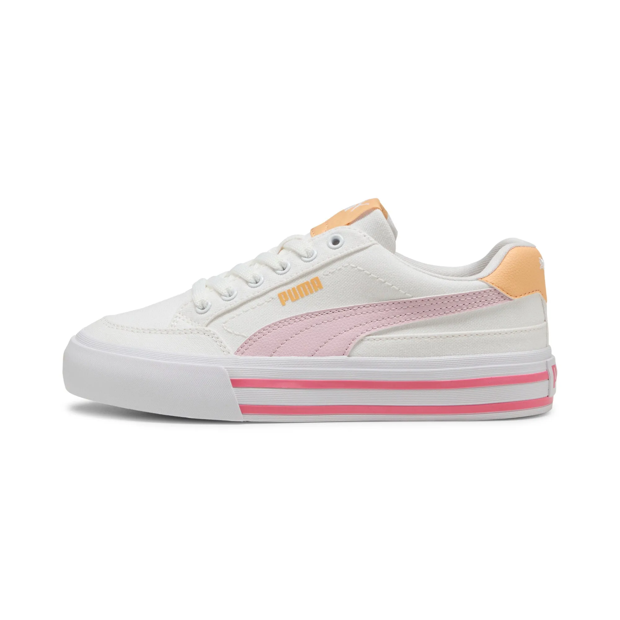 PUMA Big Kids' Court Classic Vulc Formstrip Sneakers