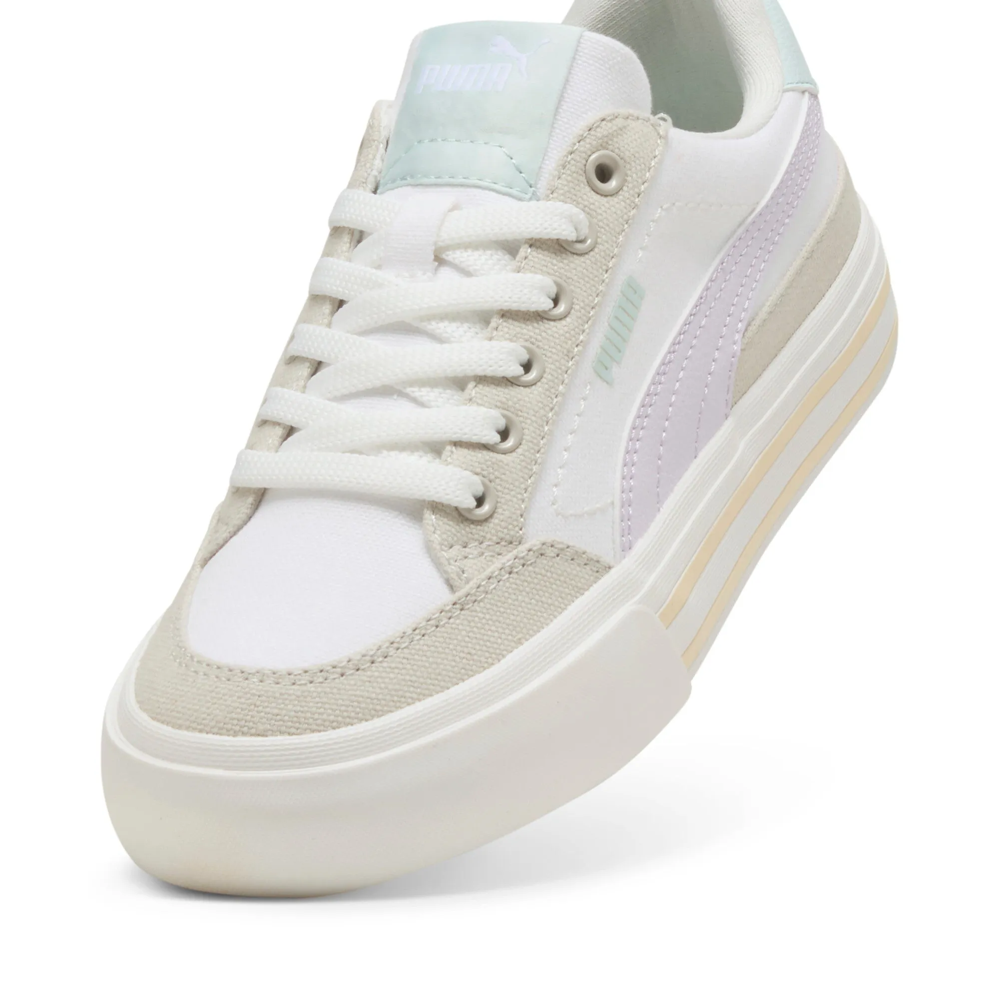 PUMA Big Kids' Court Classic Vulc Formstrip Sneakers