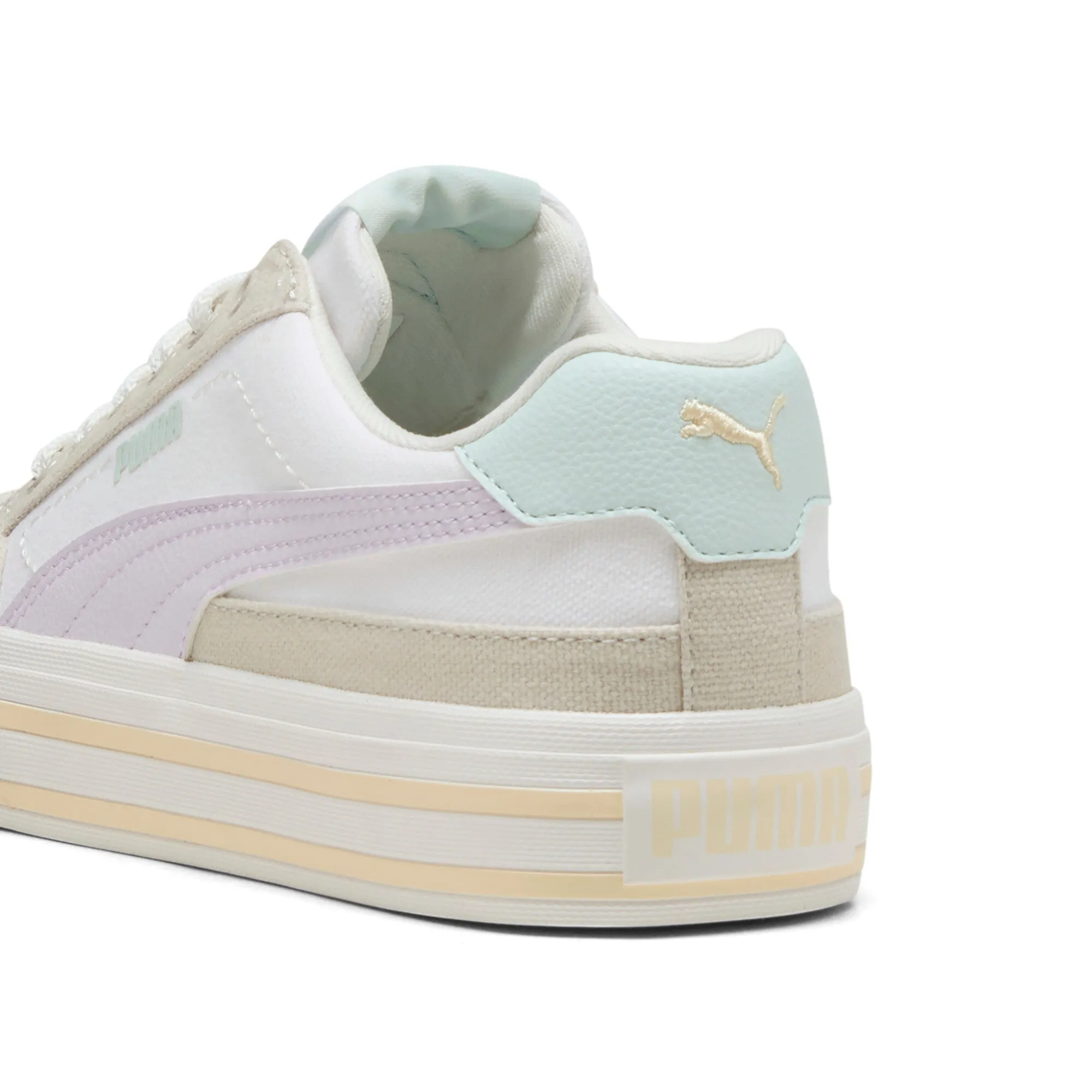 PUMA Big Kids' Court Classic Vulc Formstrip Sneakers