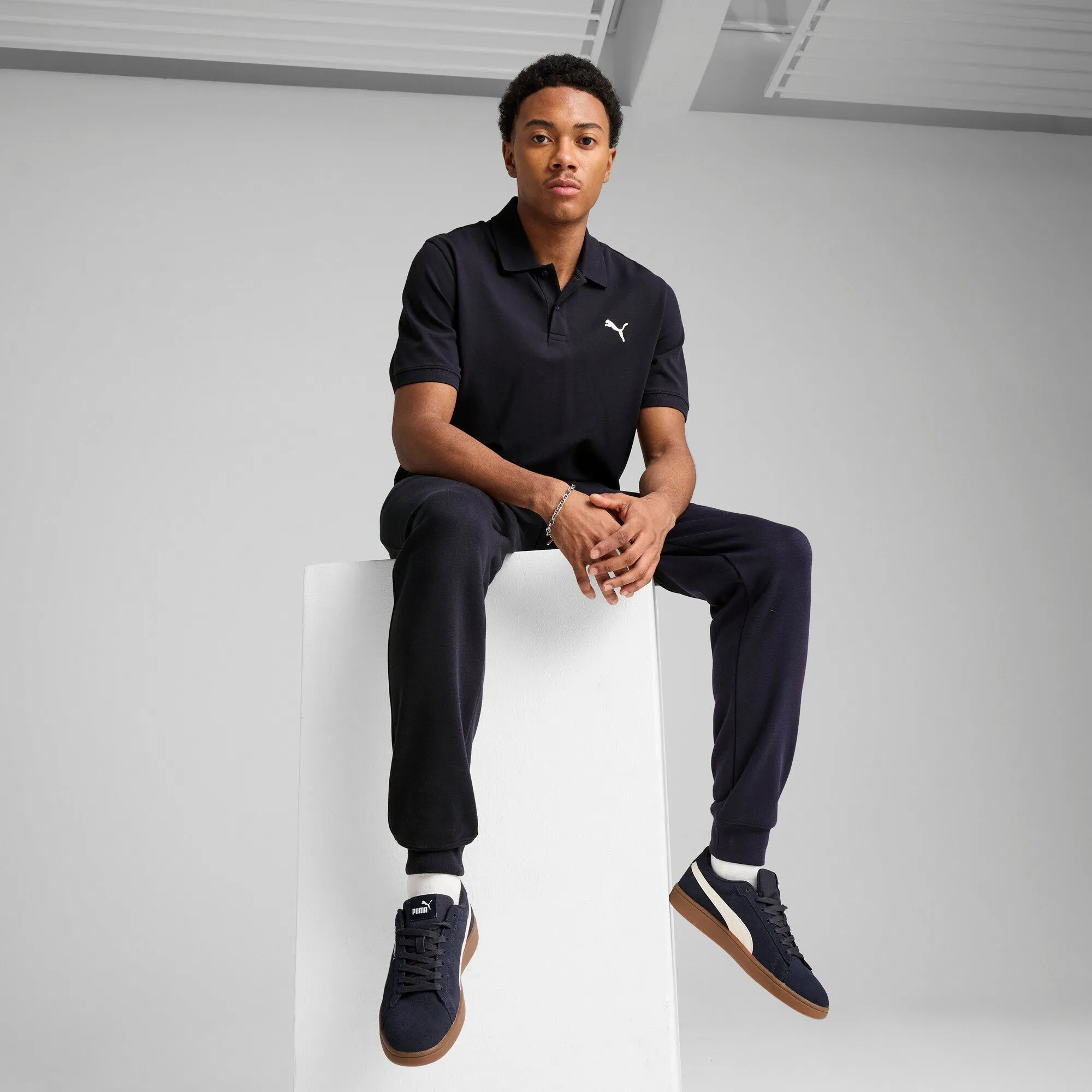 PUMA Men's Essentials Pique Polo