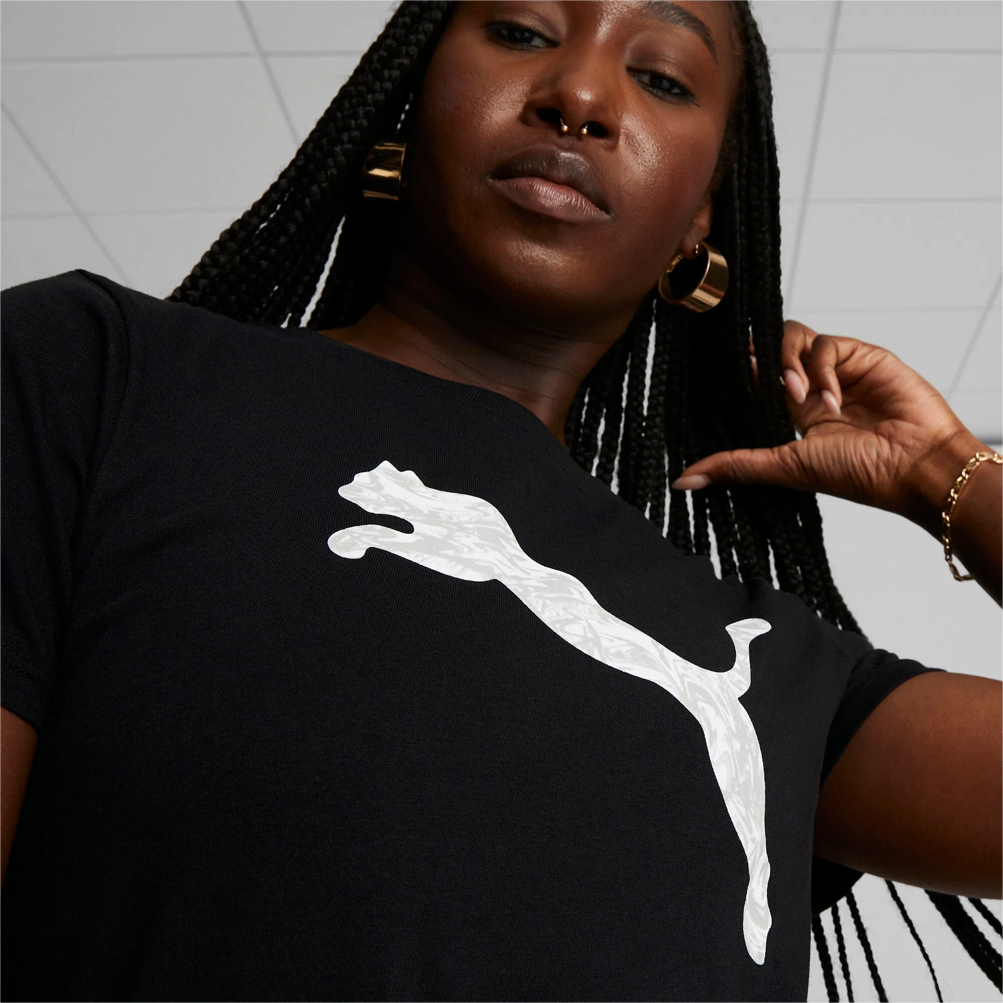 PUMA Women's Cat Fill Tee
