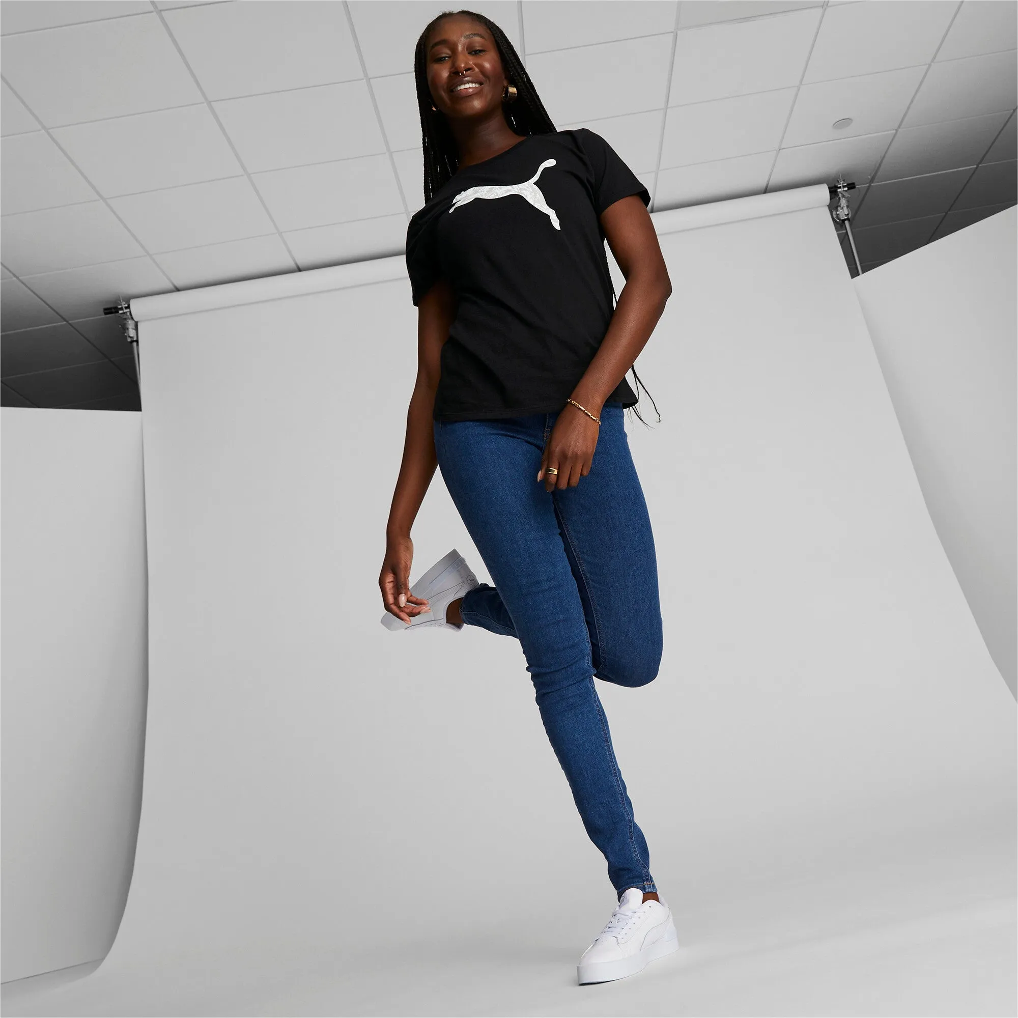 PUMA Women's Cat Fill Tee
